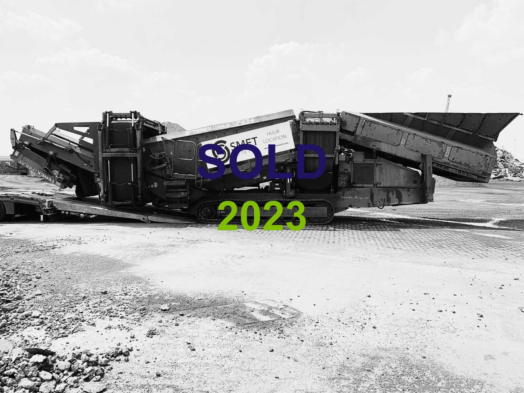 Terex Finlay 883+ sold - Smet Machinery