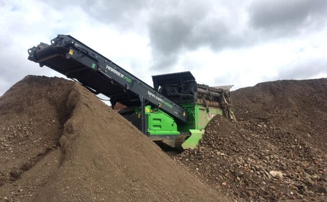 Harrier 750 - schudzeef - Smet Machinery