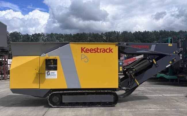 Keestrack P3 shredder te koop - Smet Machinery